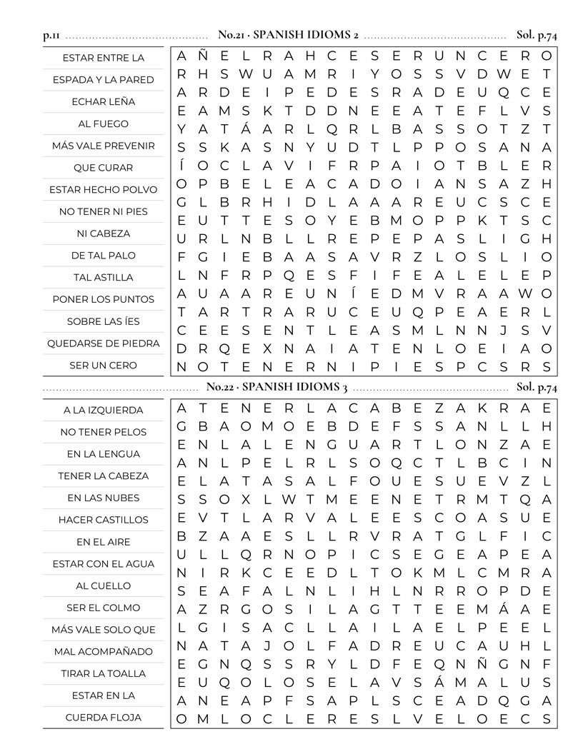 Spanish Word Search — Spanish and Latin American cuisine and regional dishes word find puzzle