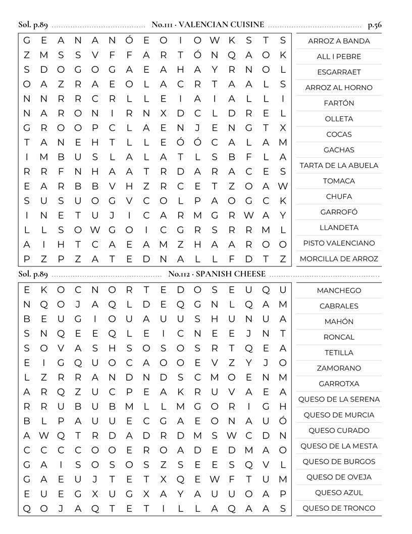 Spanish Word Search — slang regional expressions and modern Spanish identity puzzle page