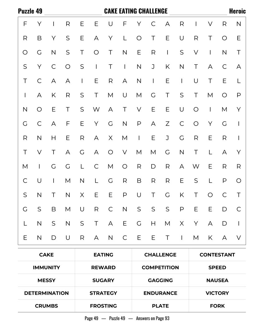 Survivor Word Search — immunity idol history and hidden advantages word find puzzle page