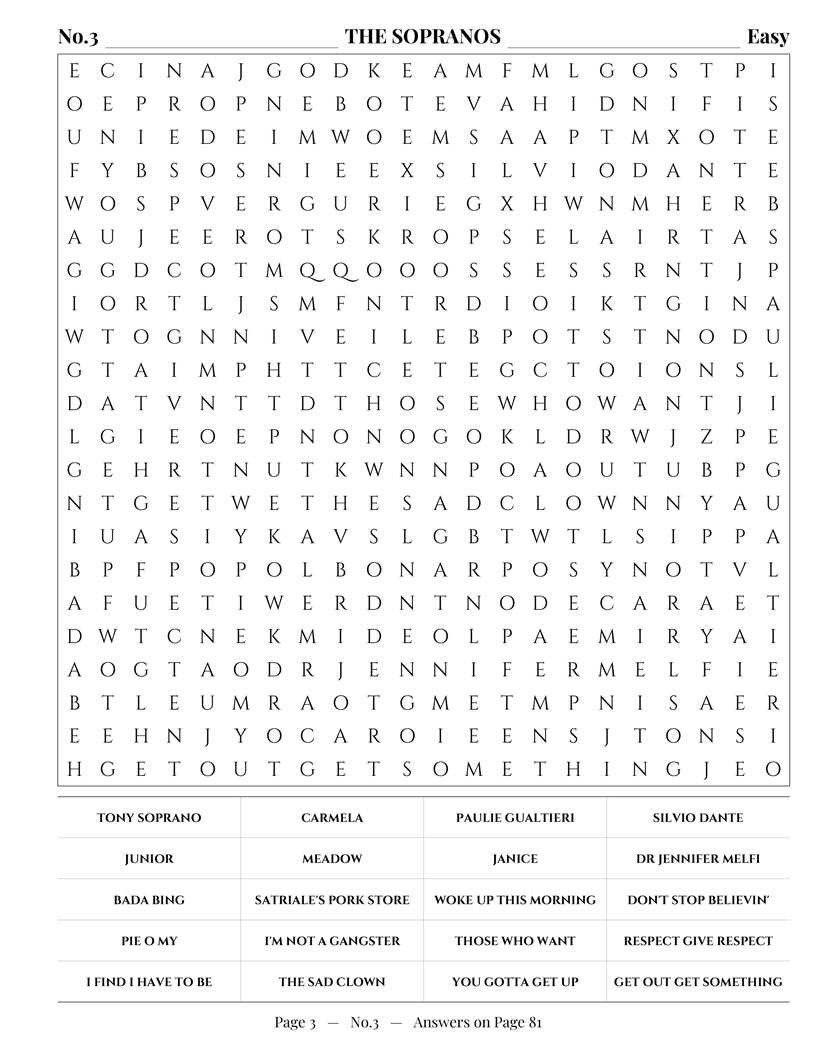 TV Drama Word Search — cable drama revolution and writer-driven television word search grid