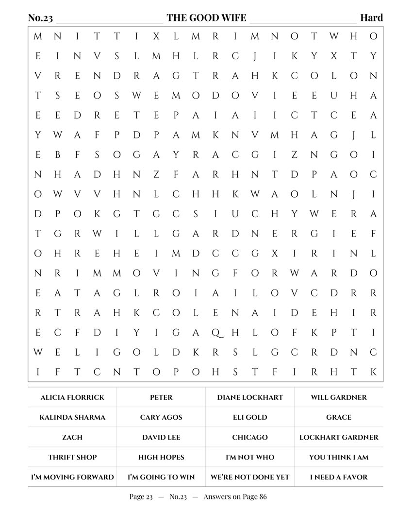 TV Drama Word Search — streaming era prestige drama and long-form narrative puzzle page