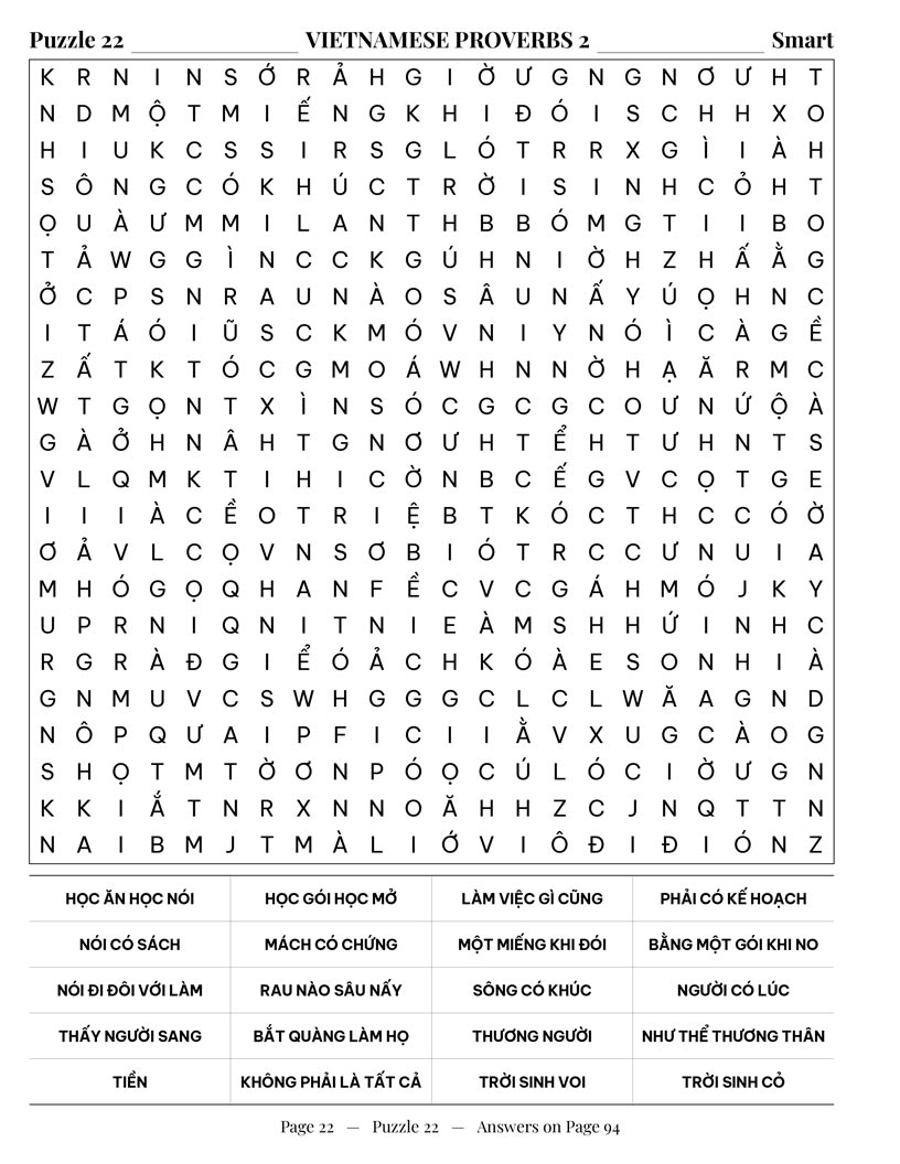Vietnamese Culture Word Search — Tet festival and Vietnamese traditions word find puzzle page