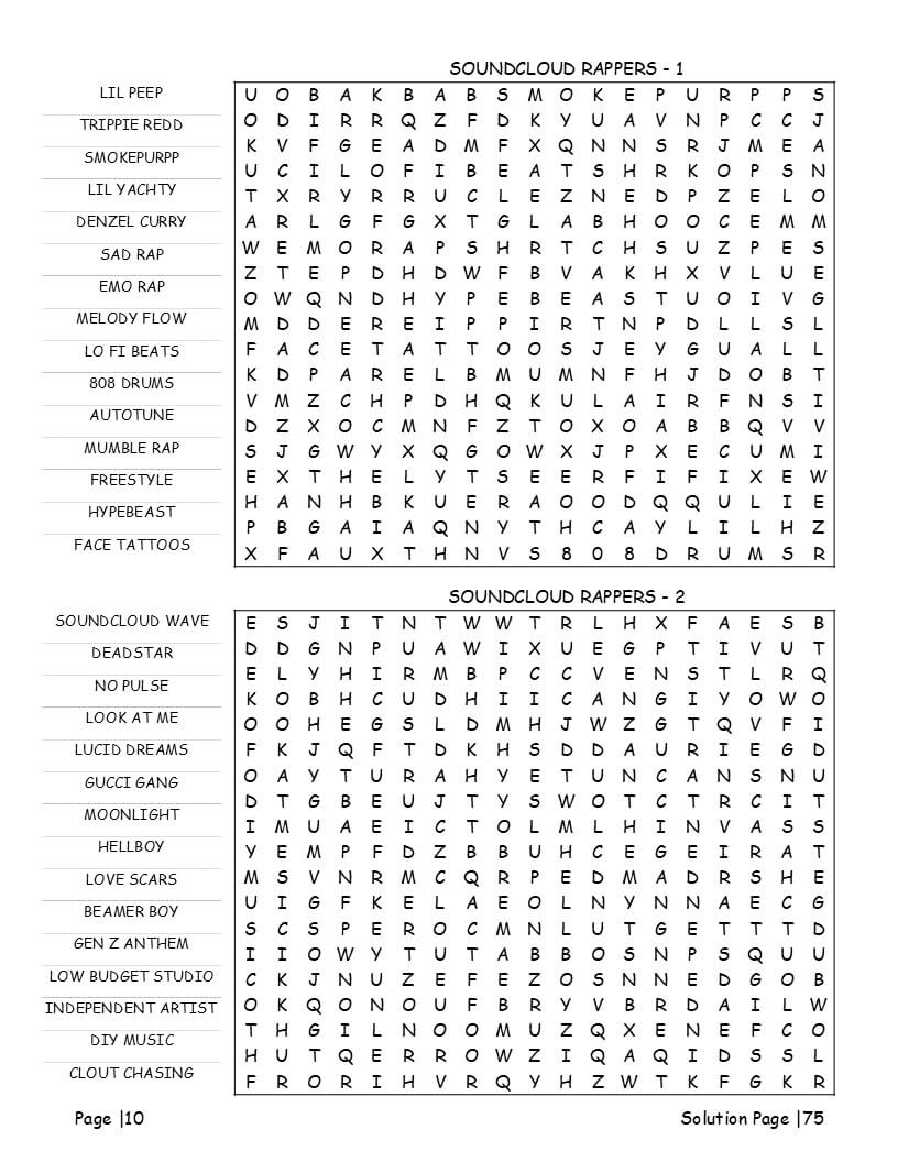 Gen Z gaming and anime word search – console culture, streaming and anime vocabulary puzzles