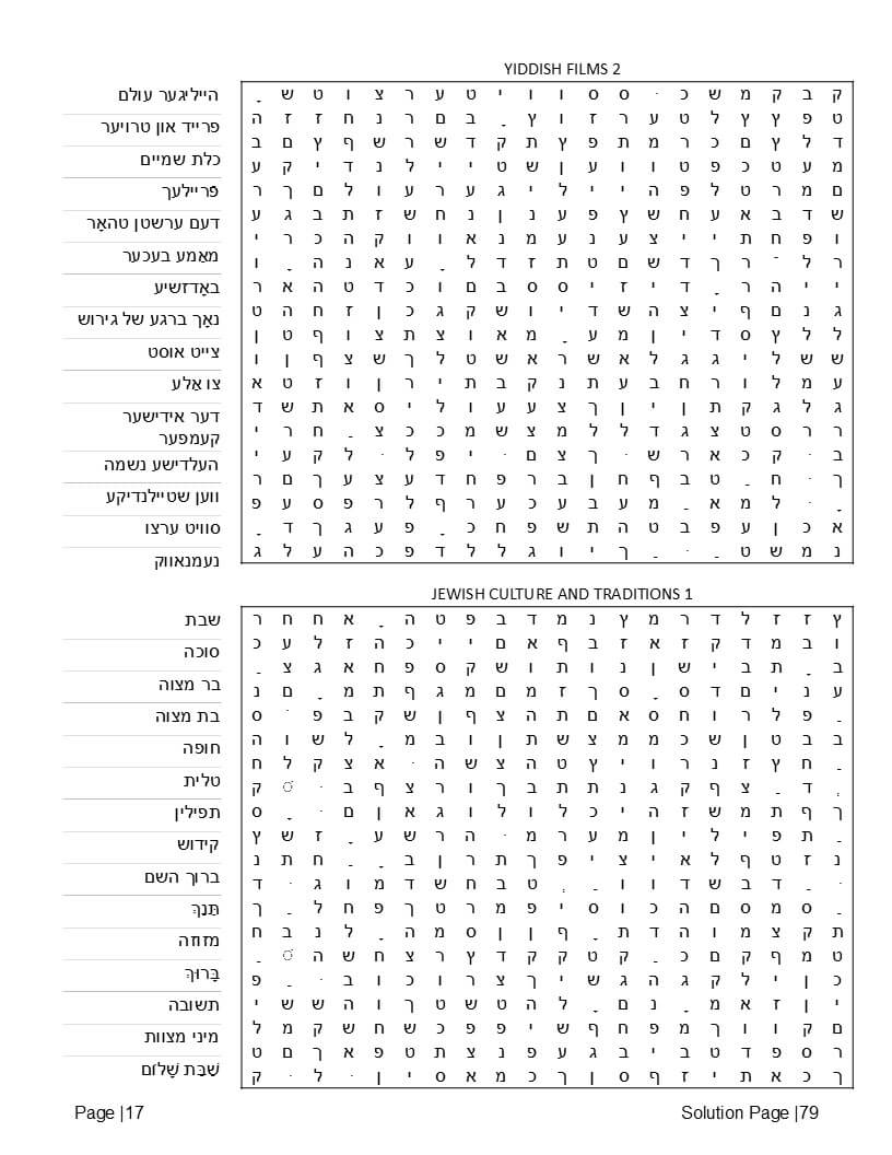 Yiddish humor and slang word search – authentic Yiddish expressions and witty phrases