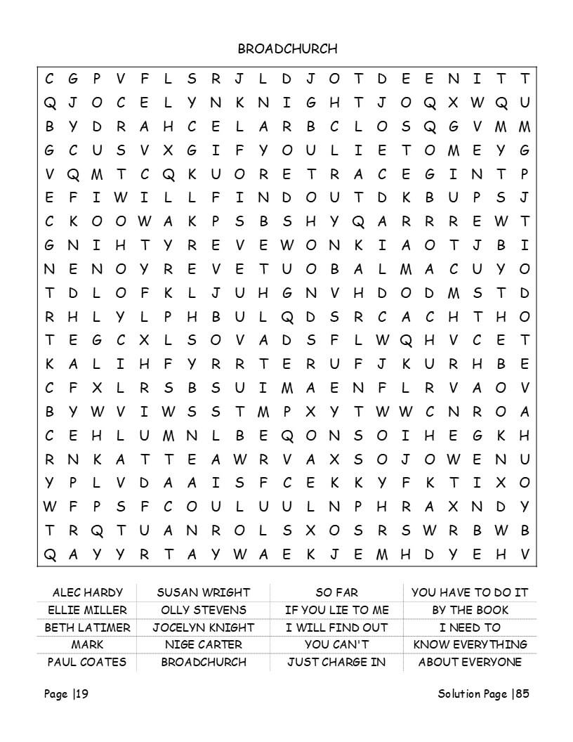 Detective mystery word find grids for procedural drama enthusiasts