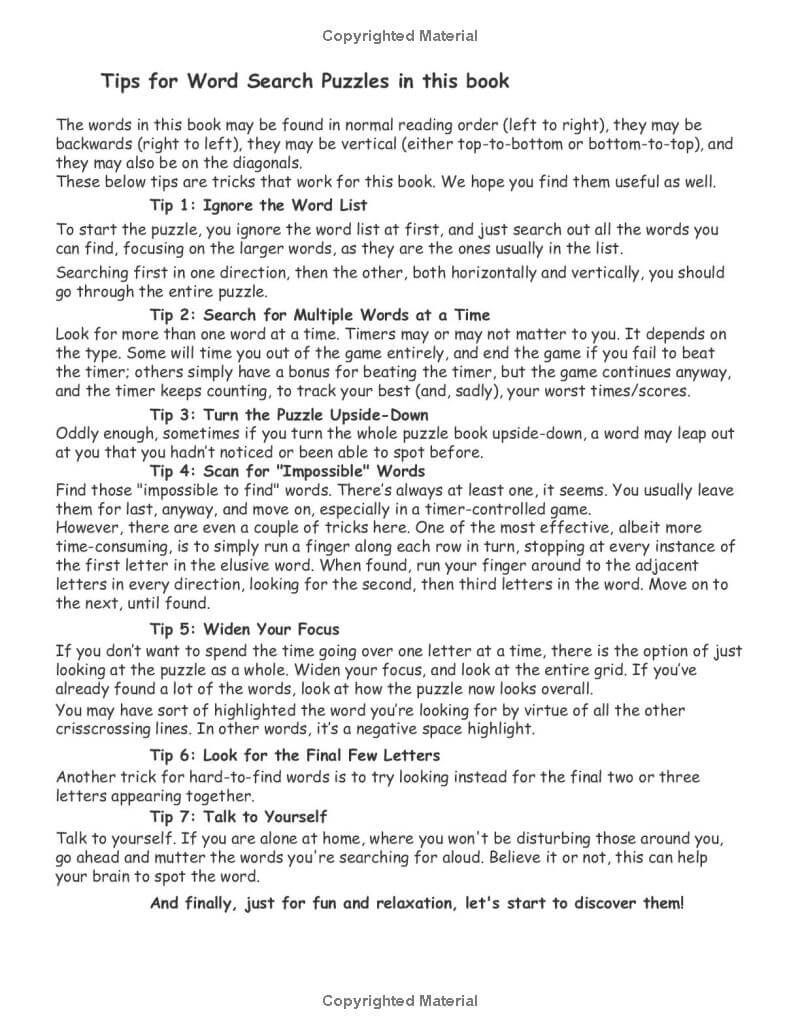 Friends word search interior with big font layout for sitcom fans