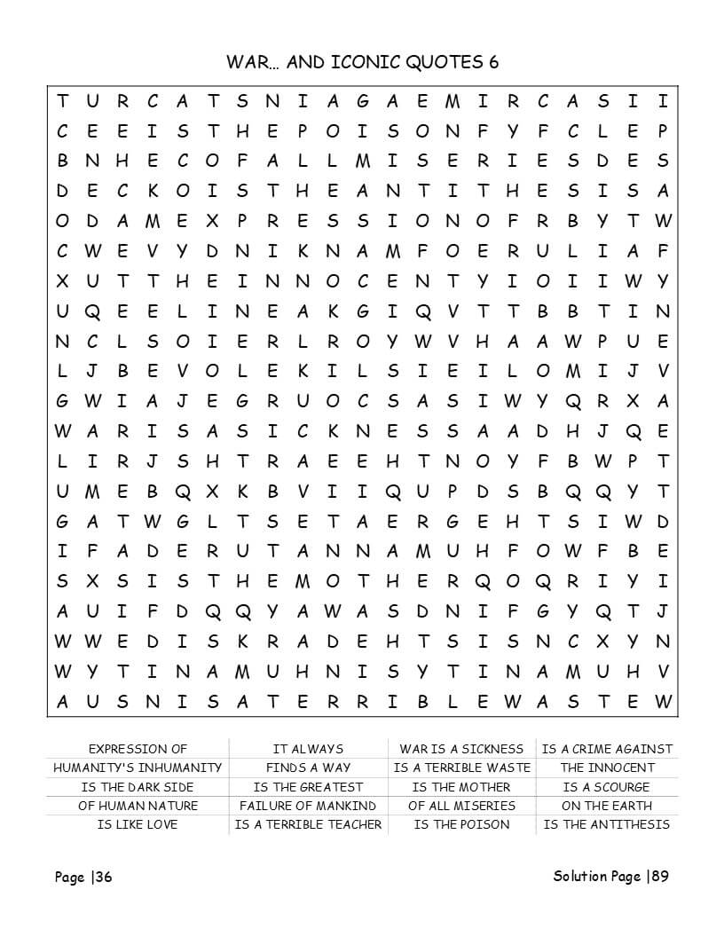 MASH TV show themed puzzle pages for classic television lovers