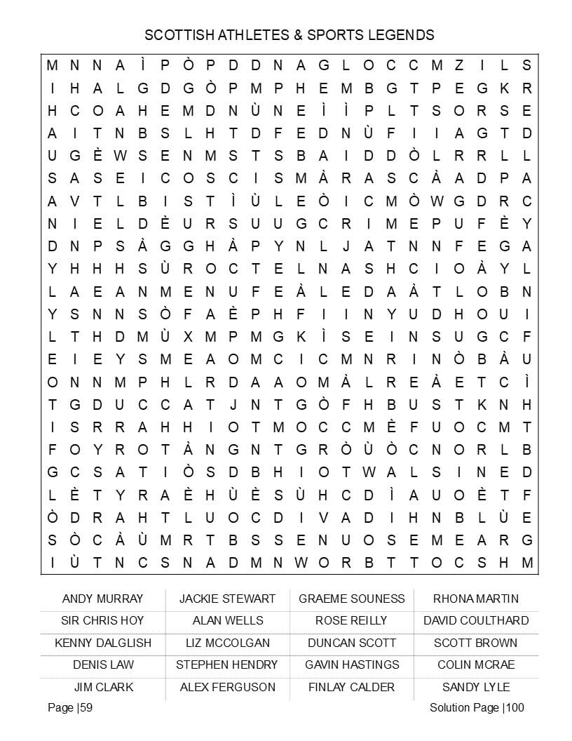 Scotland history and Outlander inspired activity pages