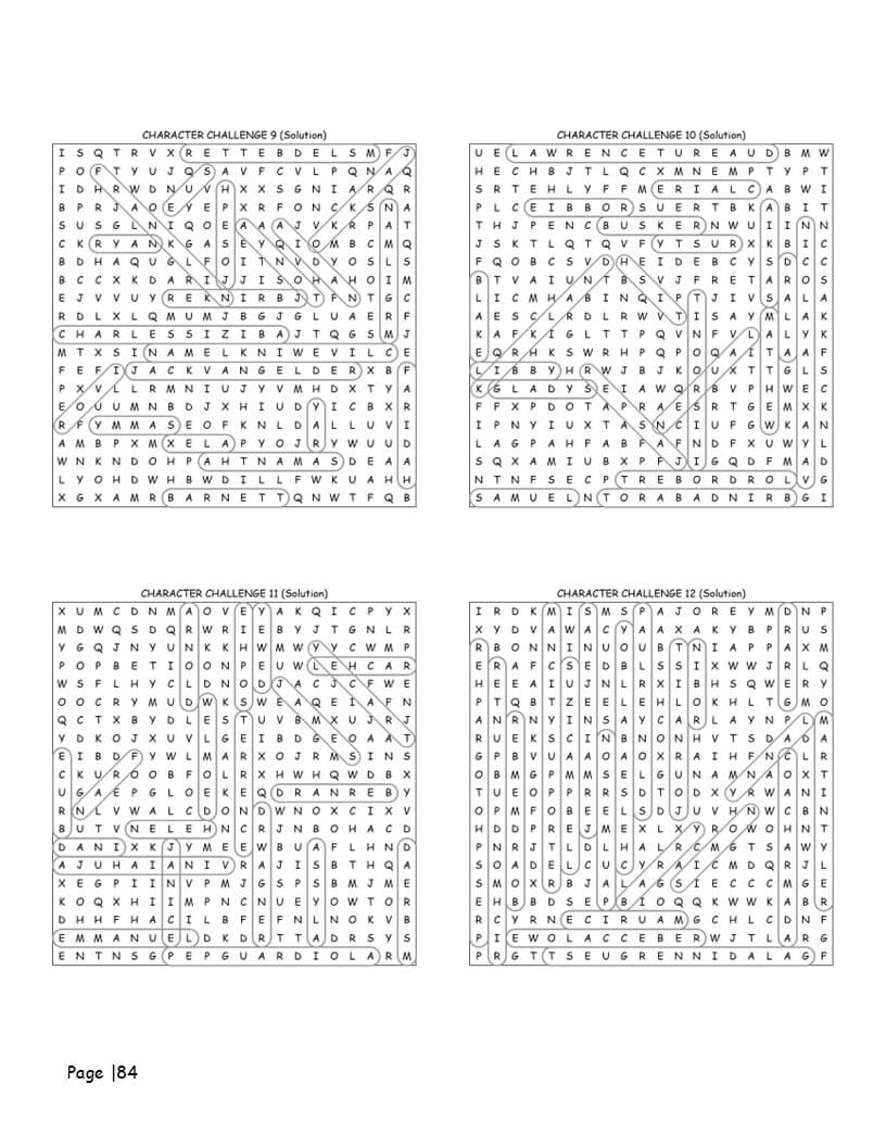 Ted Lasso word search answer key and solutions preview