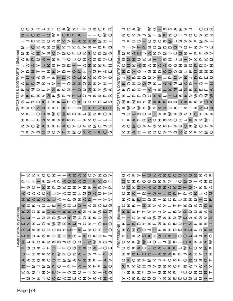 Indonesian Word Search Printable — Verified solutions preview