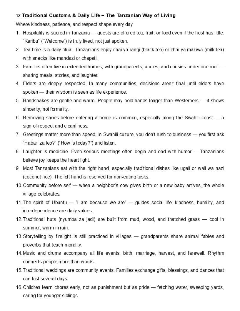 Swahili language learning word find pages – festivals music nature phrases interior preview