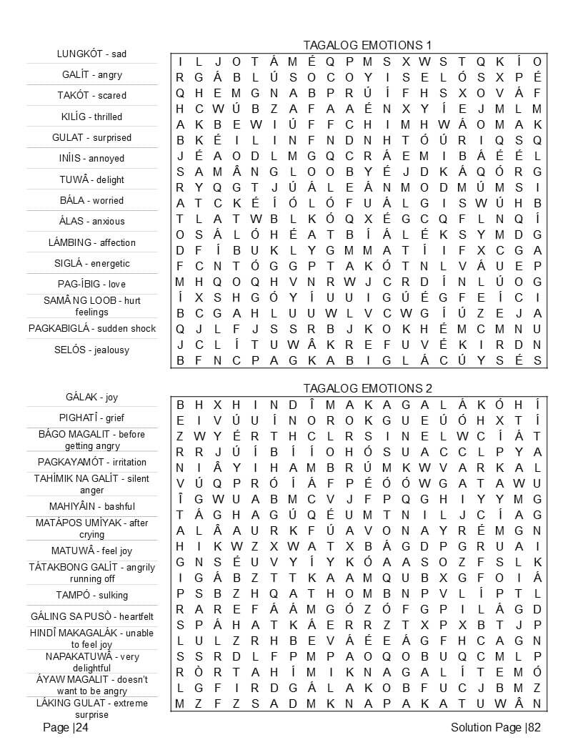 Tagalog puzzle grids – 7 difficulty levels beginners to advanced Filipino vocabulary interior