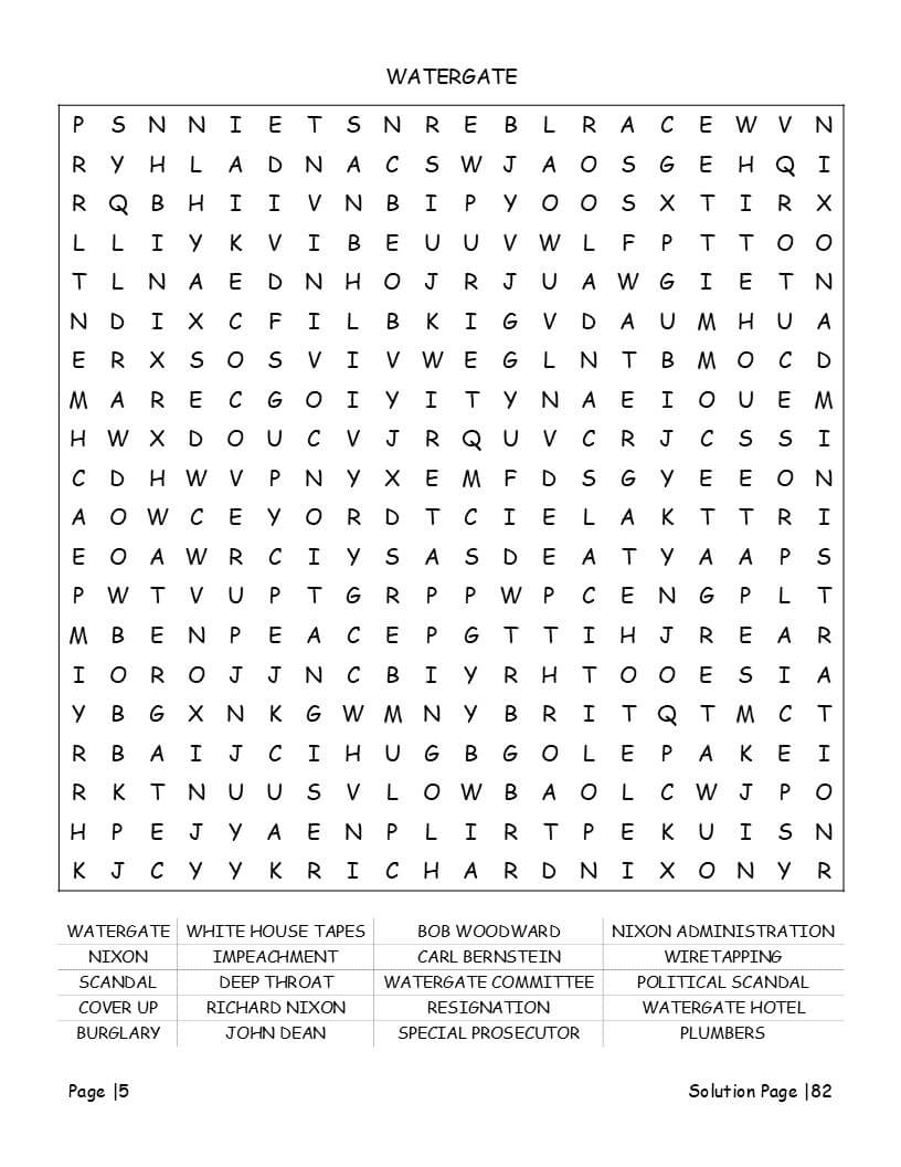 1970s word search retro fashion - multi-directional large print puzzle pages