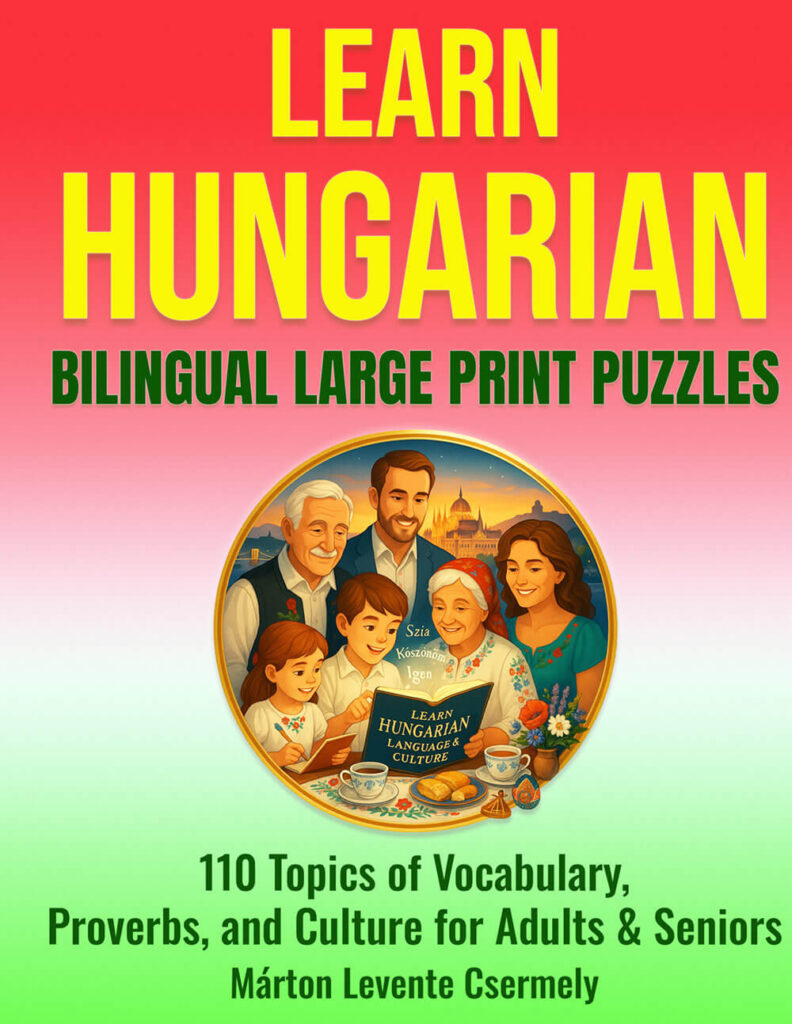 110 Best Hungarian Word Search: Amazing Bilingual Puzzles
