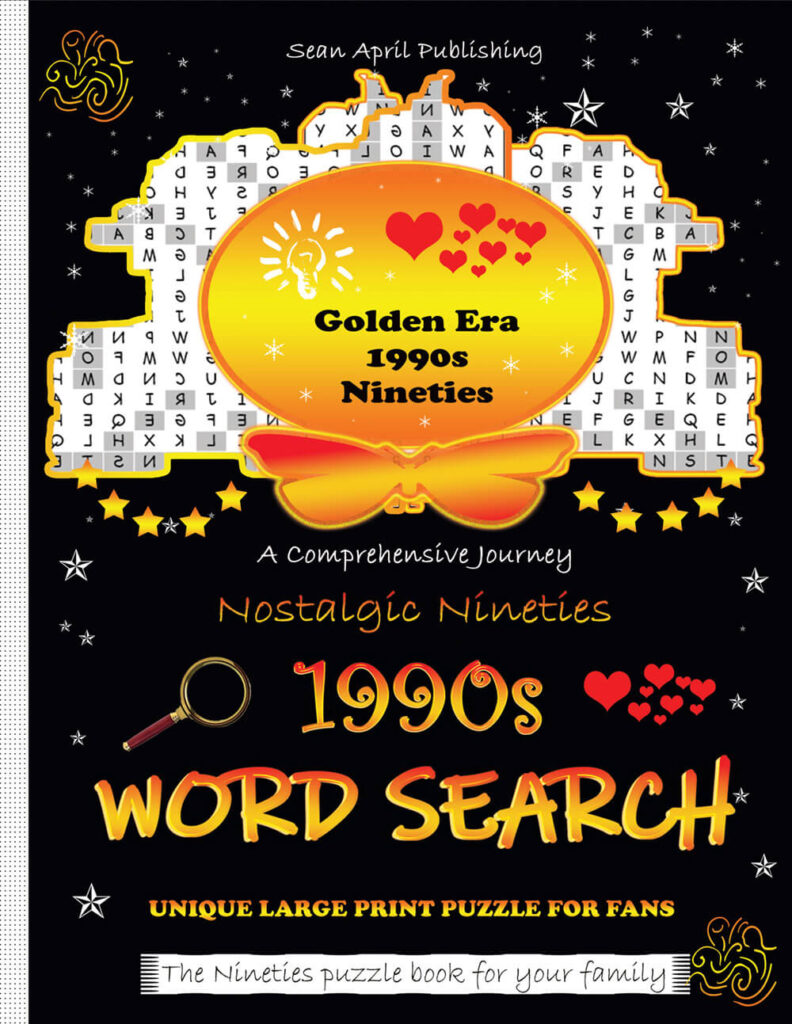 The Ultimate 1990s Word Search Puzzle Book | 3,456+ Nostalgic Keywords | Large Print Throwback Gift for Millennials