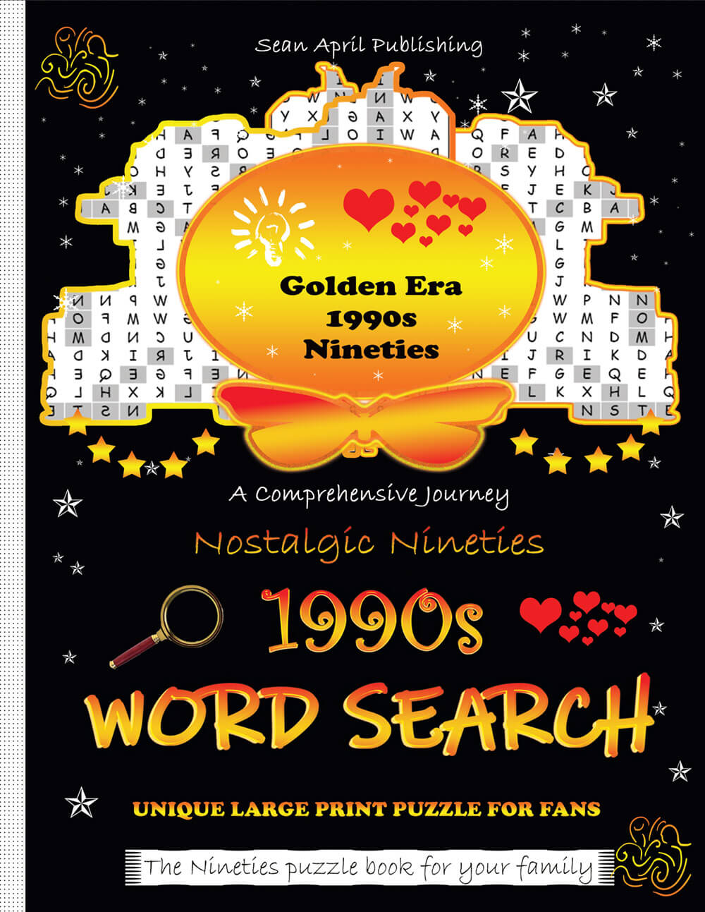 The Ultimate 1990s Word Search Puzzle Book | 3,456+ Nostalgic Keywords | Large Print Throwback Gift for Millennials